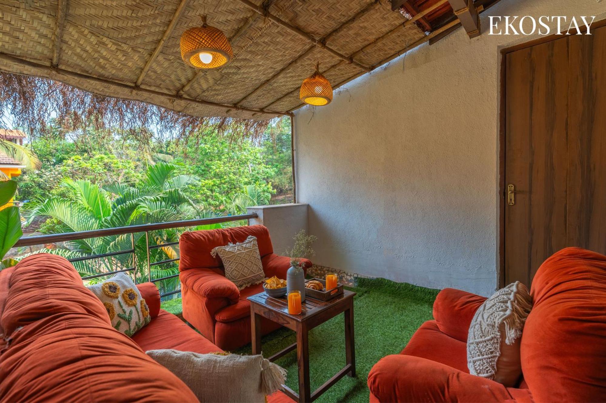 Eko Stay - Solace Villa I Charming Villa Close To Candolim Beach Dış mekan fotoğraf