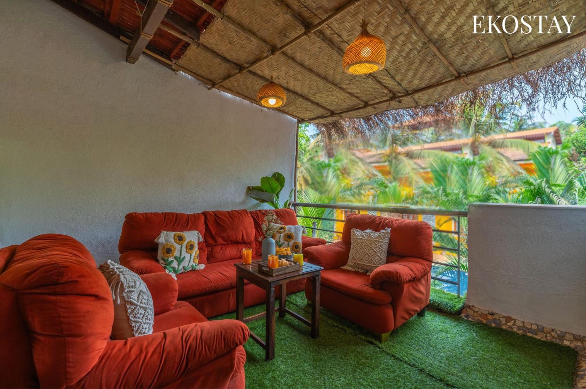 Eko Stay - Solace Villa I Charming Villa Close To Candolim Beach Dış mekan fotoğraf