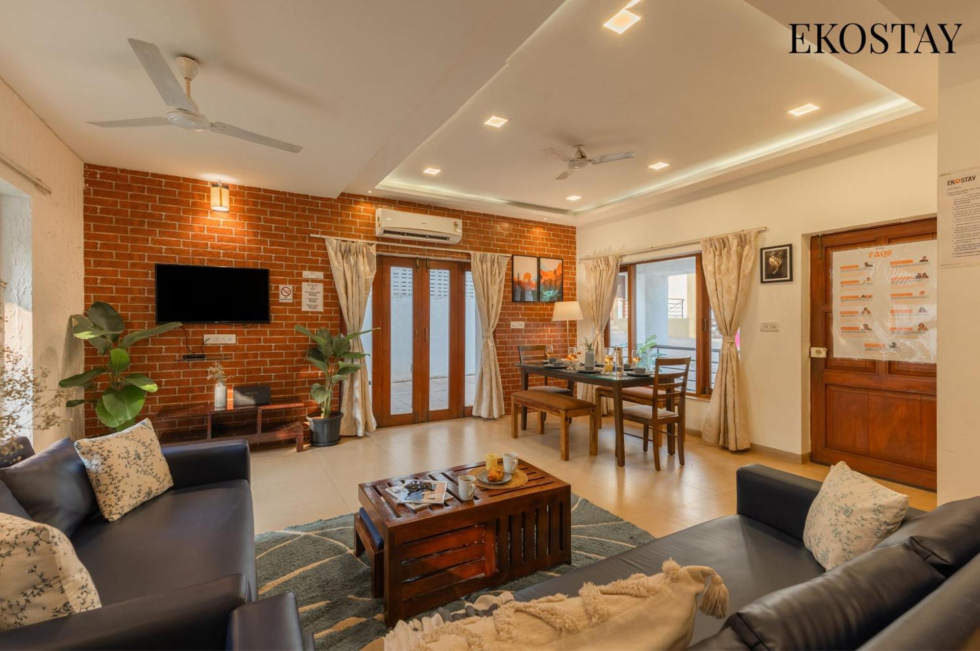 Eko Stay - Solace Villa I Charming Villa Close To Candolim Beach Dış mekan fotoğraf
