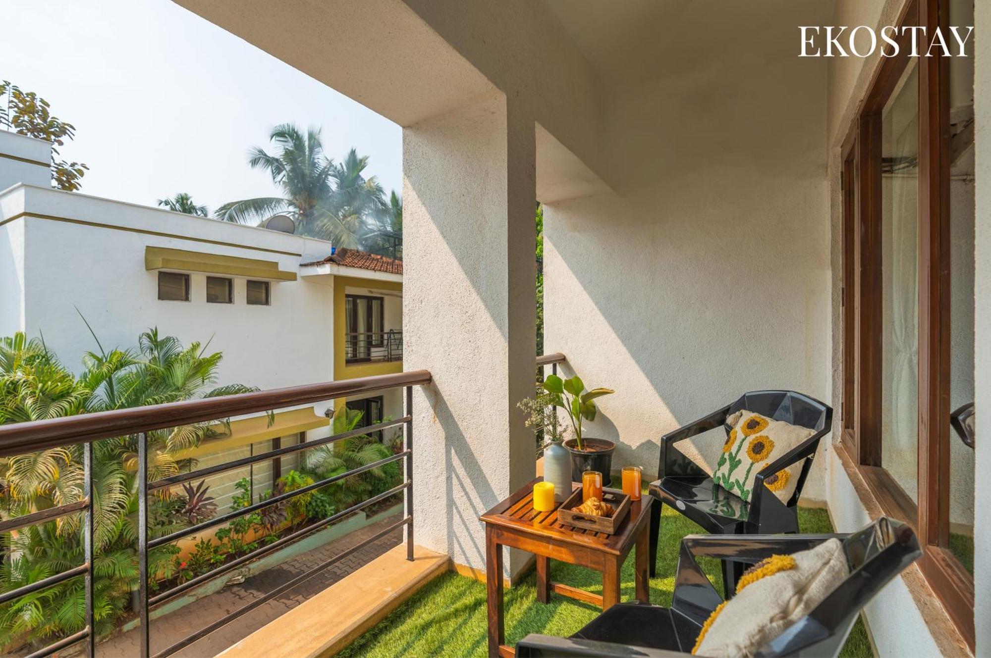Eko Stay - Solace Villa I Charming Villa Close To Candolim Beach Dış mekan fotoğraf