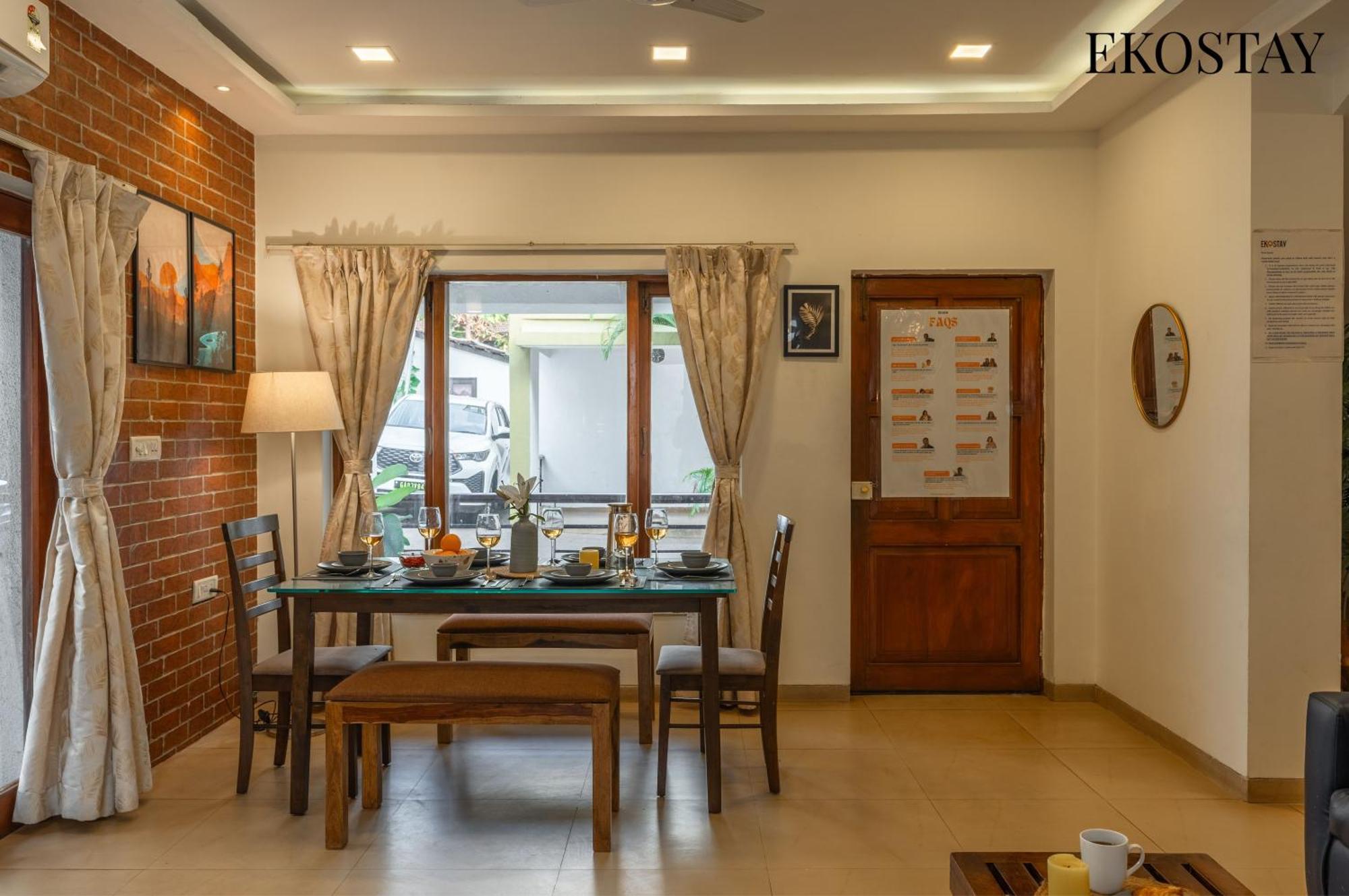 Eko Stay - Solace Villa I Charming Villa Close To Candolim Beach Dış mekan fotoğraf