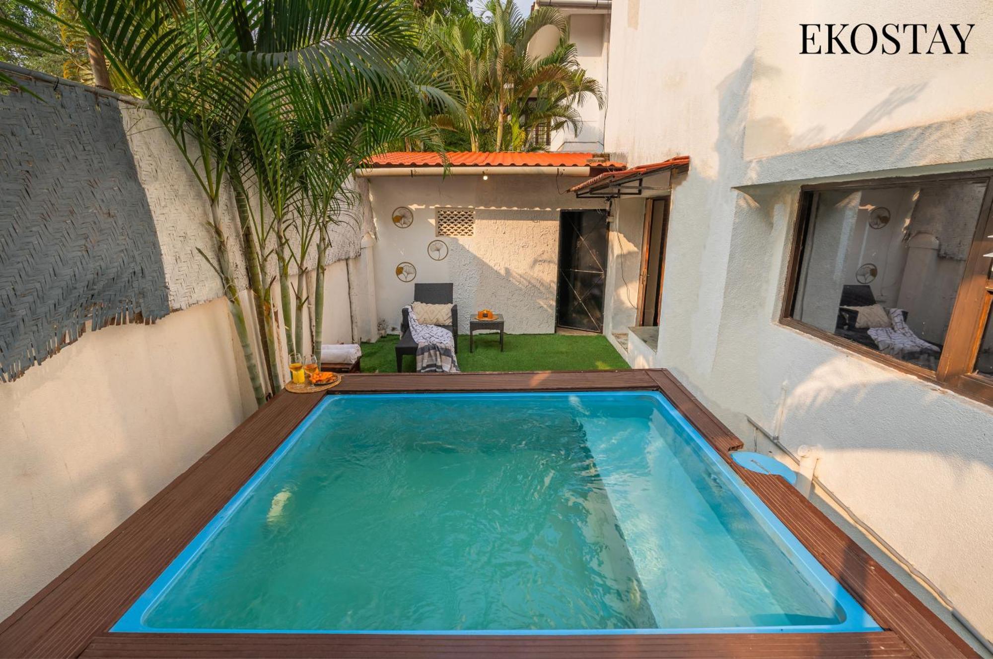 Eko Stay - Solace Villa I Charming Villa Close To Candolim Beach Dış mekan fotoğraf