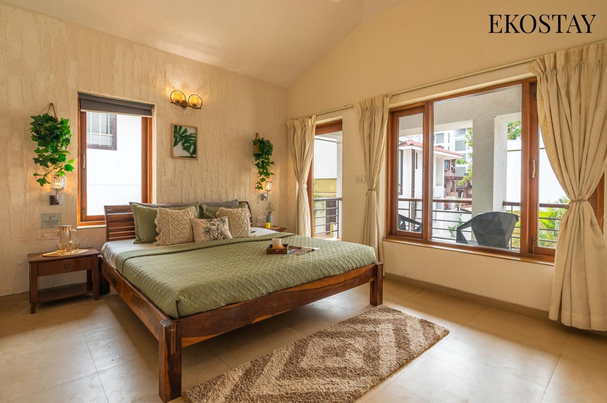 Eko Stay - Solace Villa I Charming Villa Close To Candolim Beach Dış mekan fotoğraf